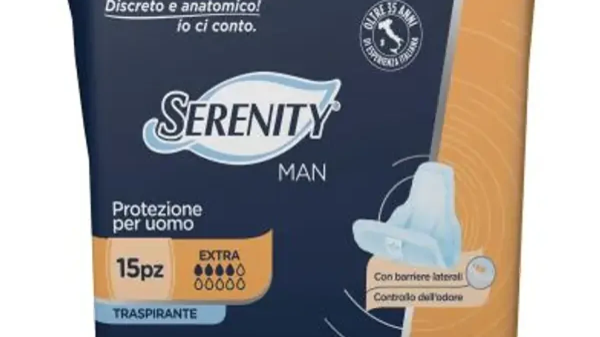Serenity Man Extra Assorbenti per Uomo 15 Pezzi - Dea Salus