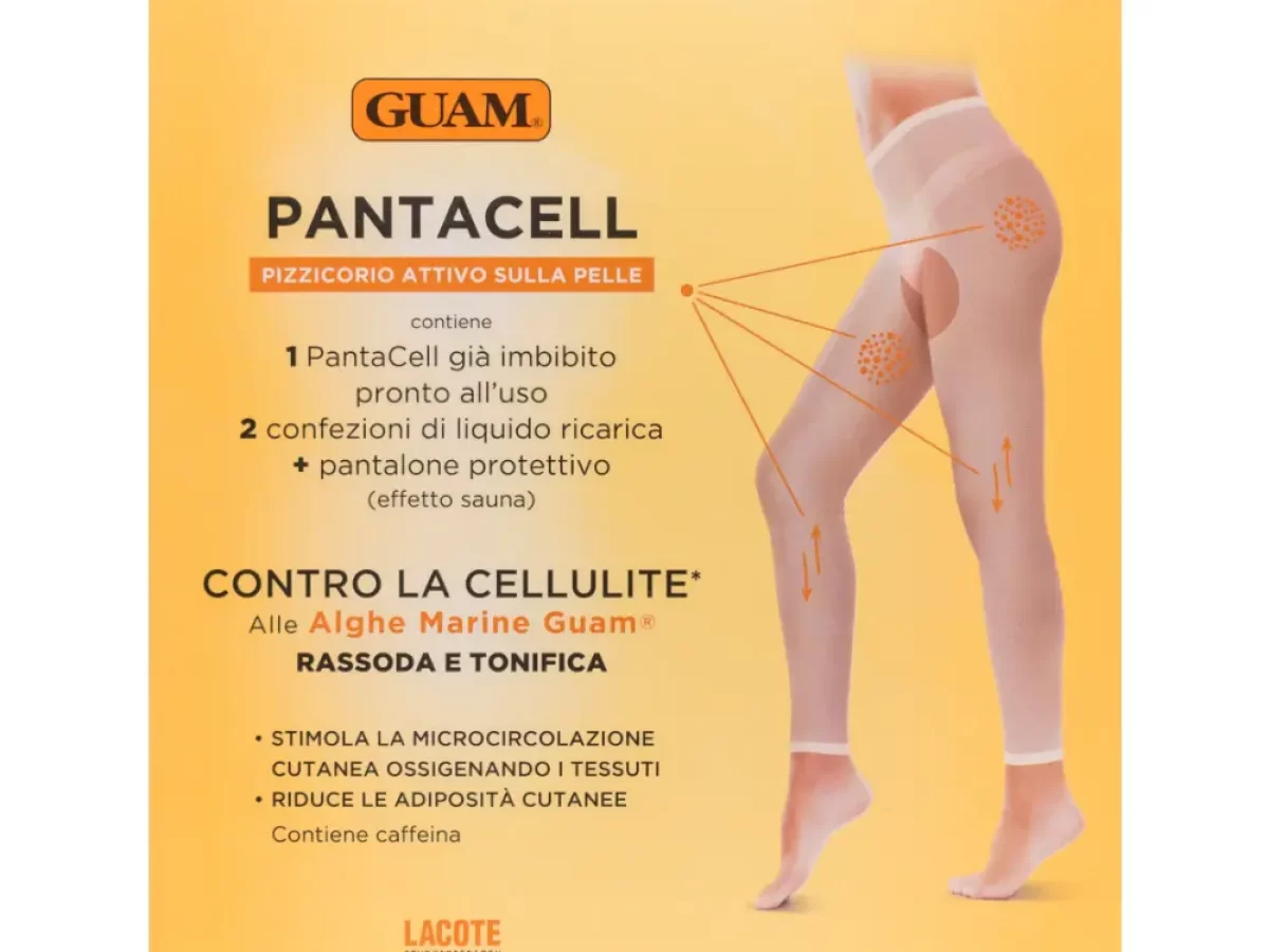 Pantacell Pantaloni Drenanti Trattamento Cellulite - Guam